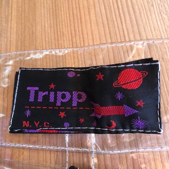 Vintage 90’s  NYC Clear PVC Plastic mini skirt with front Zip RARE - Picture 7 of 10